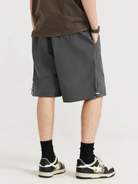 Dark Grey Shorts with Big Back Pockets 3