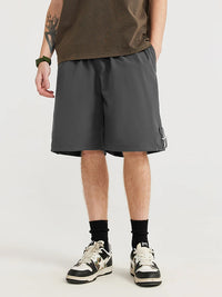 Dark Grey Shorts with Big Back Pockets 4