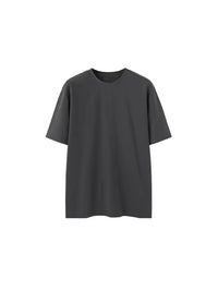 Double Sided T-Shirt in Dark Grey Color