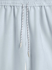 Embossed "Protection" Suede T-Shirt & Shorts Set detail 2
