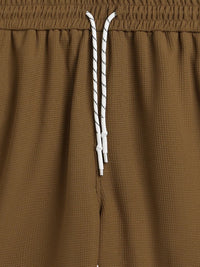Embroidered "N.E.W"  Pique Long Sleeve T-Shirt & Shorts Set detail 2