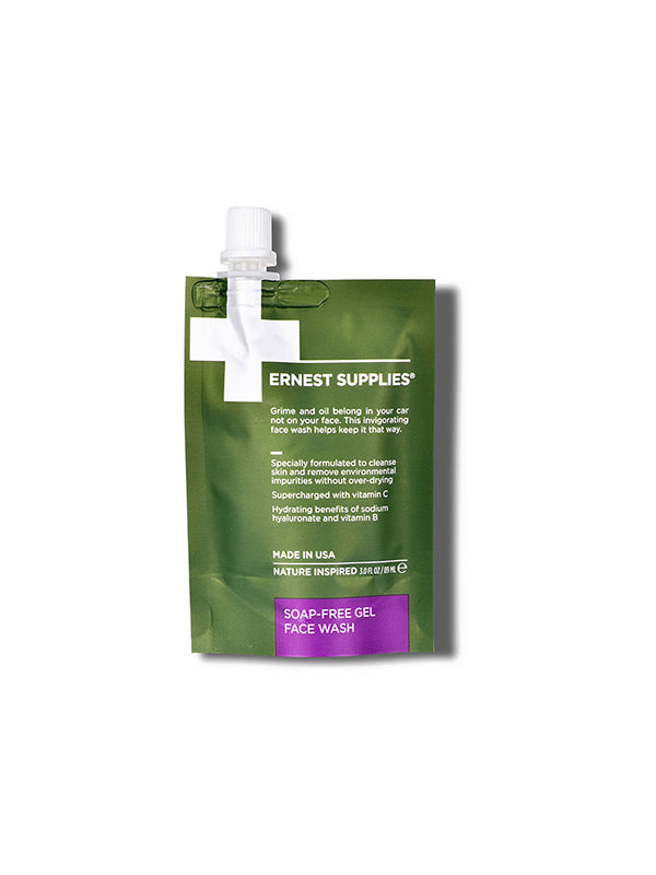 Ernest Supplies Soap Free Gel Face Wash (Tech Pack)