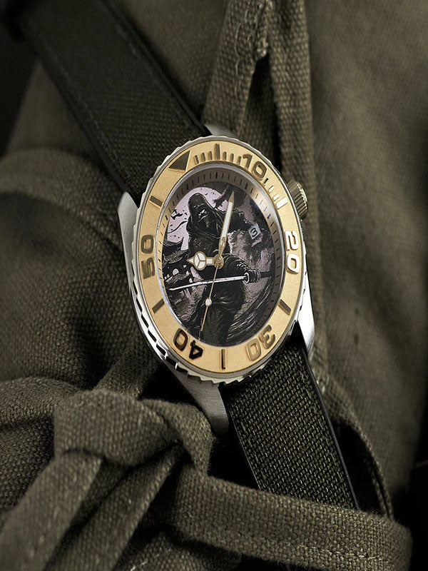 Aries Gold The Mirage Ninja Series G 8040 NIN-MIR Watch 2