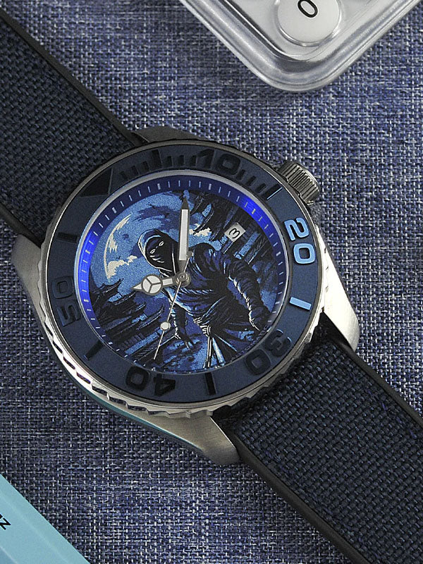 Aries Gold The Shuriken Ninja Series G 8040 NIN-SHU Watch