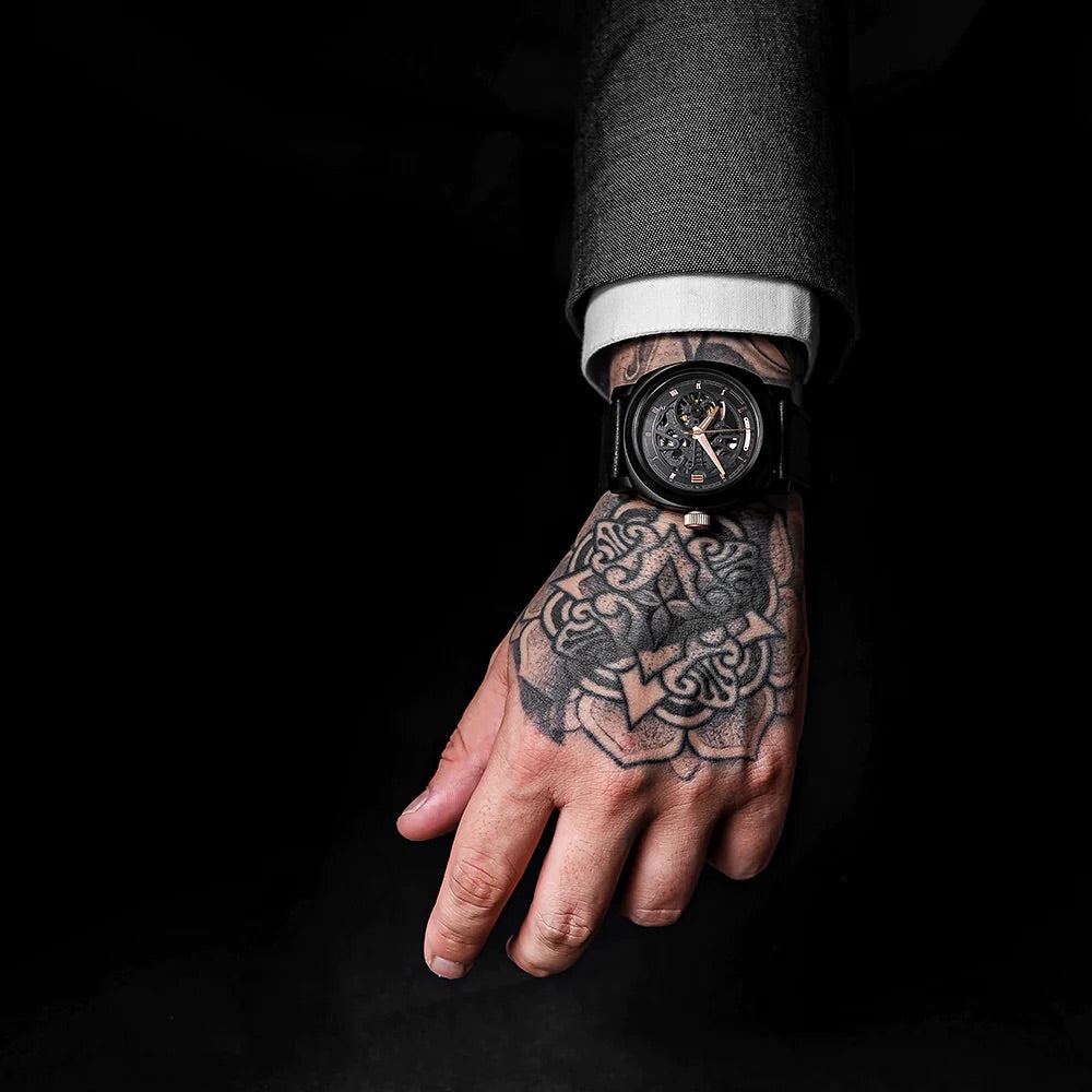 Aries Gold Vanguard G 9025 BKRG-GNRG Watch 6