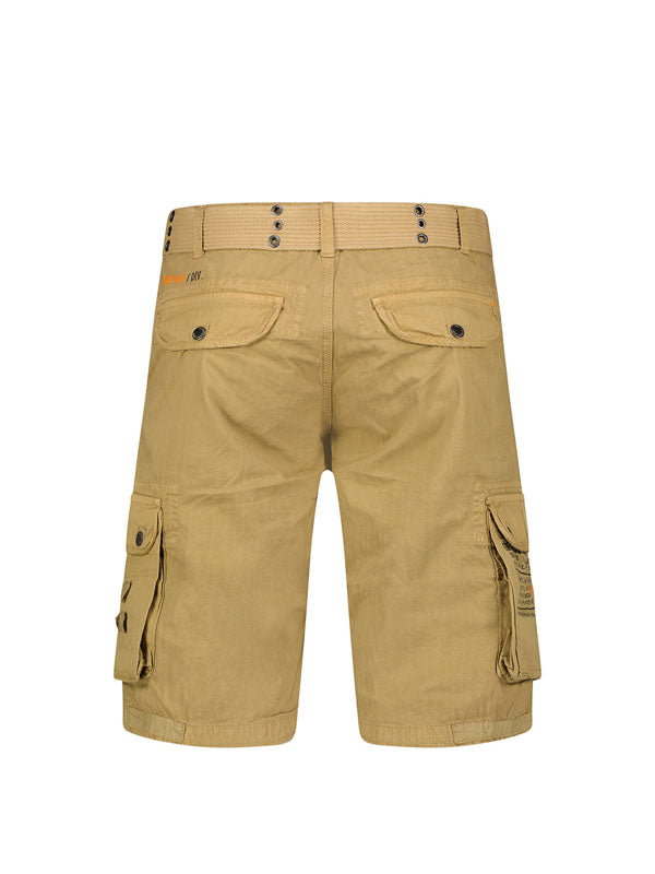 Geographical Norway Paintball Beige Shorts 2