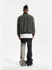 Green Lambhair Work Jacket 10