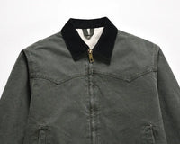 Green Lambhair Work Jacket 11