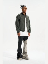 Green Lambhair Work Jacket 9
