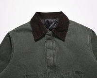 Green Winter Work Jacket 11