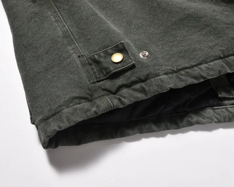 Green Winter Work Jacket 16