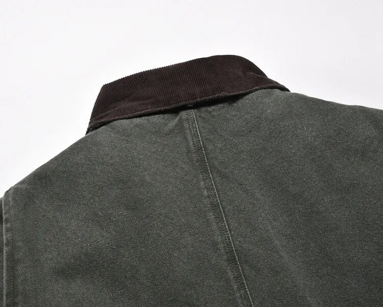 Green Winter Work Jacket 17