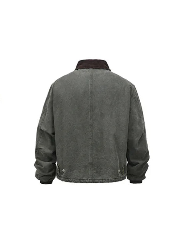 Green Winter Work Jacket 2