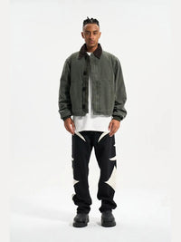 Green Winter Work Jacket 3