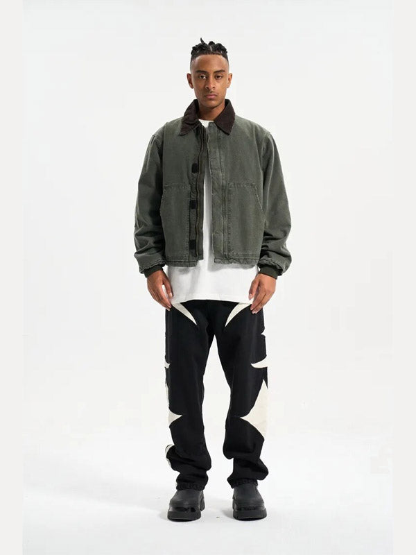 Green Winter Work Jacket 3