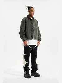 Green Winter Work Jacket 4