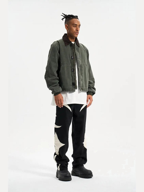 Green Winter Work Jacket 4