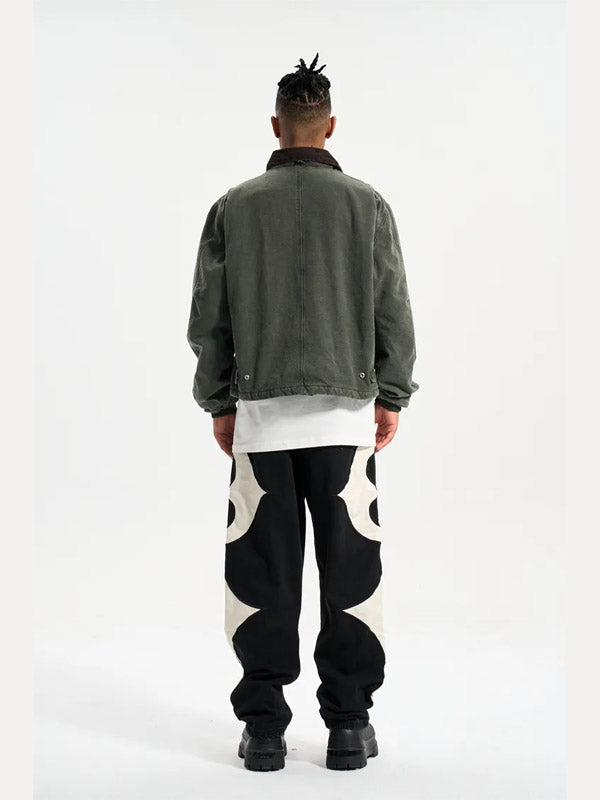 Green Winter Work Jacket 5