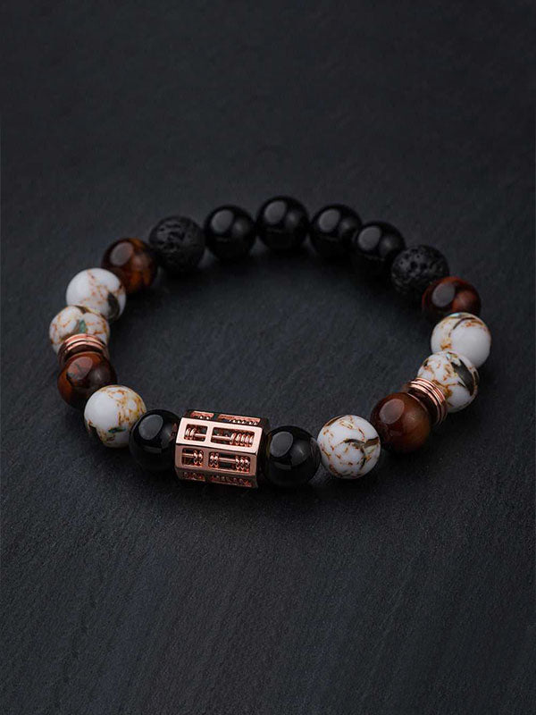 Hoseiki The Aristocrat Abacus Bracelet  8
