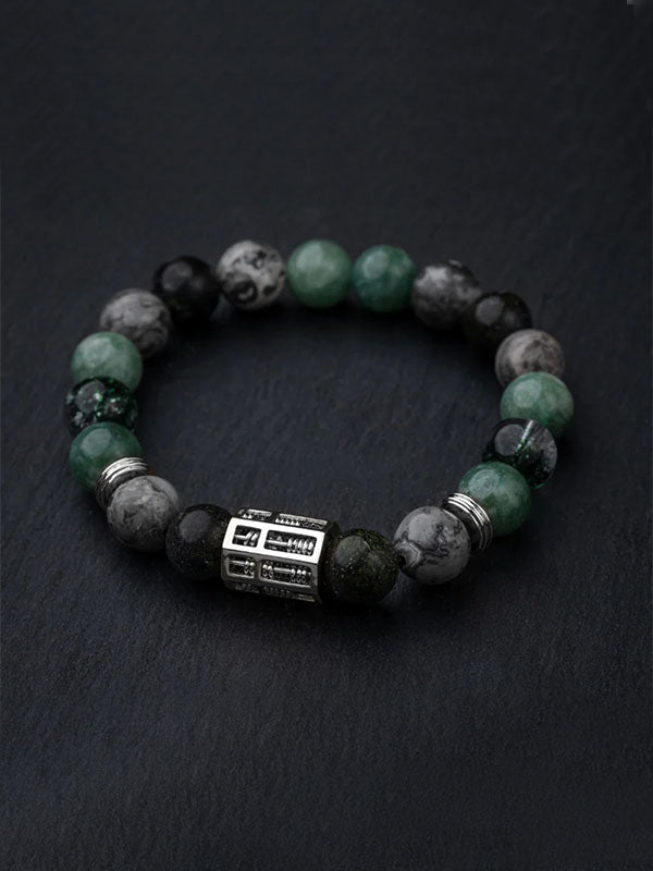 Hoseiki The Venerable Abacus Bracelet 7