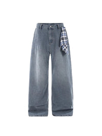 Jeans with a Detachable Bandana 13