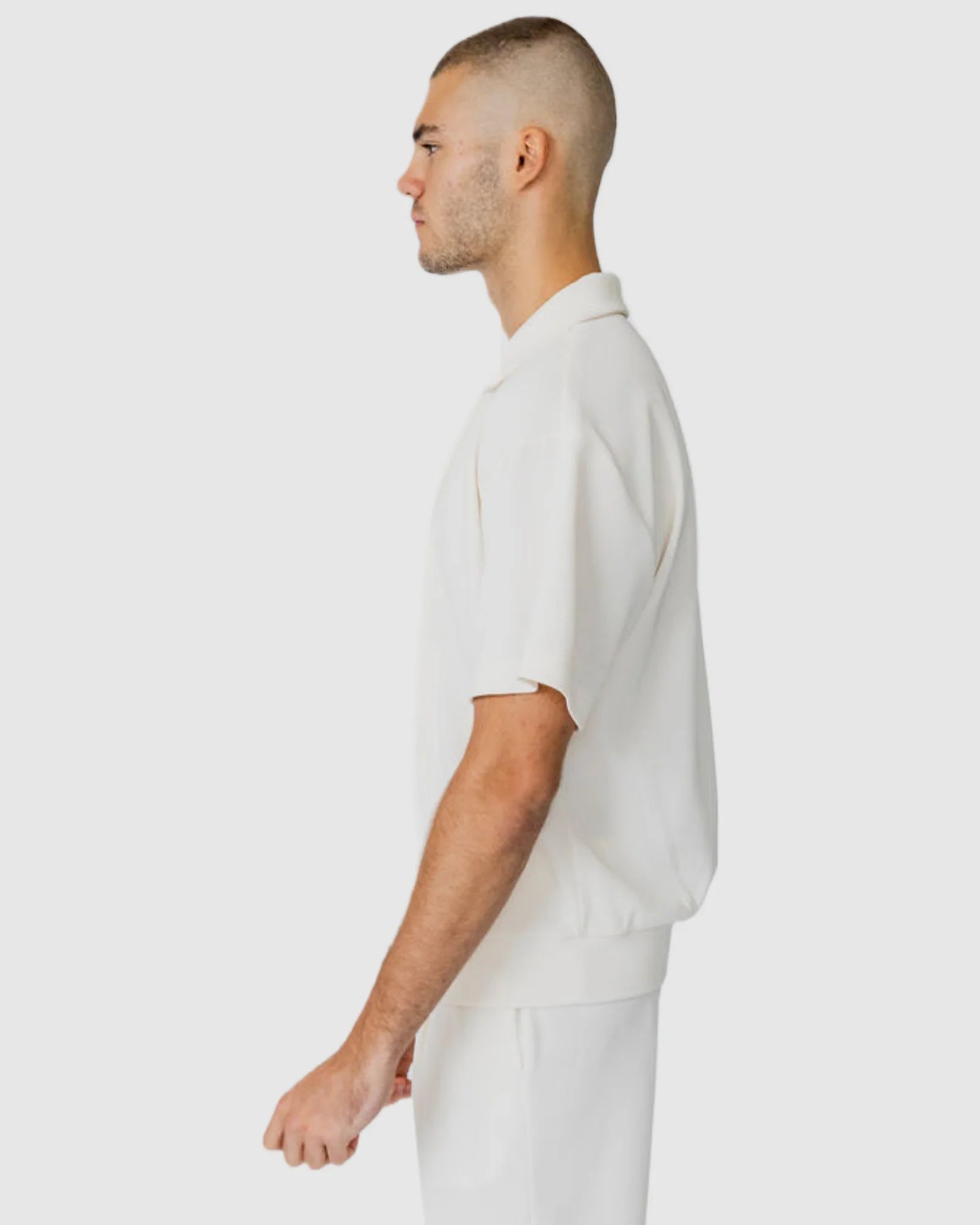 Justin Cassin Henrik Ribbed Short Sleeve Shirt 3