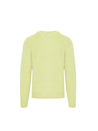 Malo Yellow Wool Cashmere Sweater 4