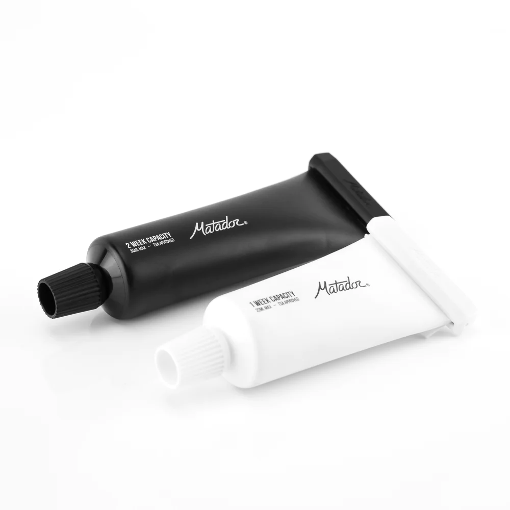 Matador Refillable Toothpaste Tubes (2 Pack) 6