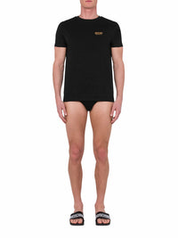 Moschino Gold Logo T-Shirt & Briefs Set 6