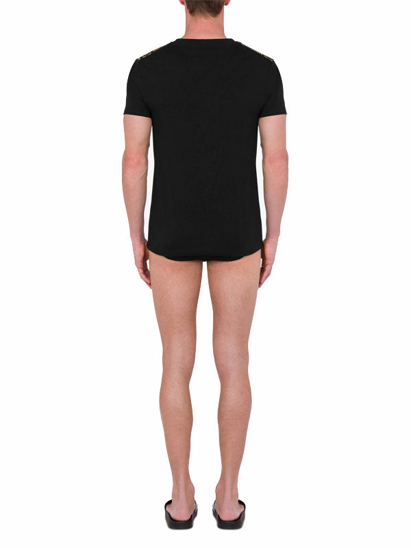 Moschino Gold Logo T-Shirt & Briefs Set 7
