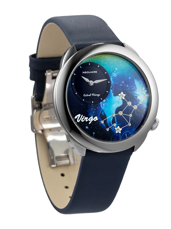 NSquare Astral Mirage N64.6 Watch Virgo Steel/Blue 4