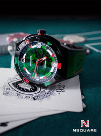 NSquare Casino Royale Automatic N40.1 Green Black Limited Edition 5