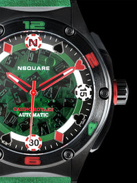 NSquare Casino Royale Automatic N40.1 Green Black Limited Edition 7