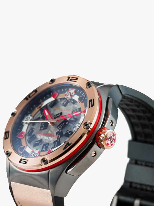 NSquare Casino Royale Automatic N40.2 Gun Metal/RG Limited Edition 3