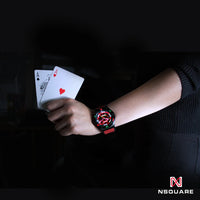 NSquare Casino Royale Automatic Watch N40.3 Red Black Limited Edition 4