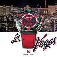 NSquare Casino Royale Automatic Watch N40.3 Red Black Limited Edition 5