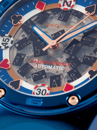 NSquare Casino Royale Automatic Watch N40.4 Blue/RG Limited Edition 3