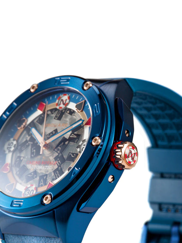 NSquare Casino Royale Automatic Watch N40.4 Blue/RG Limited Edition 6