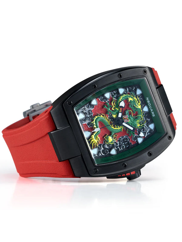 NSquare Dragon Overloed Automatic Watch N57.2 Black/Red Limited Edition 5