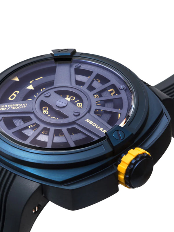 NSquare Nick Series N06.14 Navy Blue / Opti Yellow 2