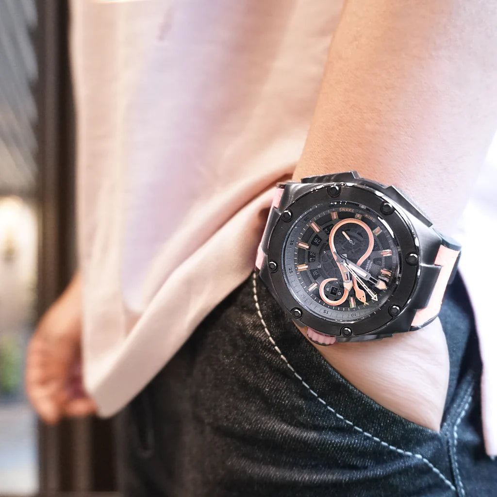 NSquare SnakeKing Automatic Watch N10.12 Gray Pink 6