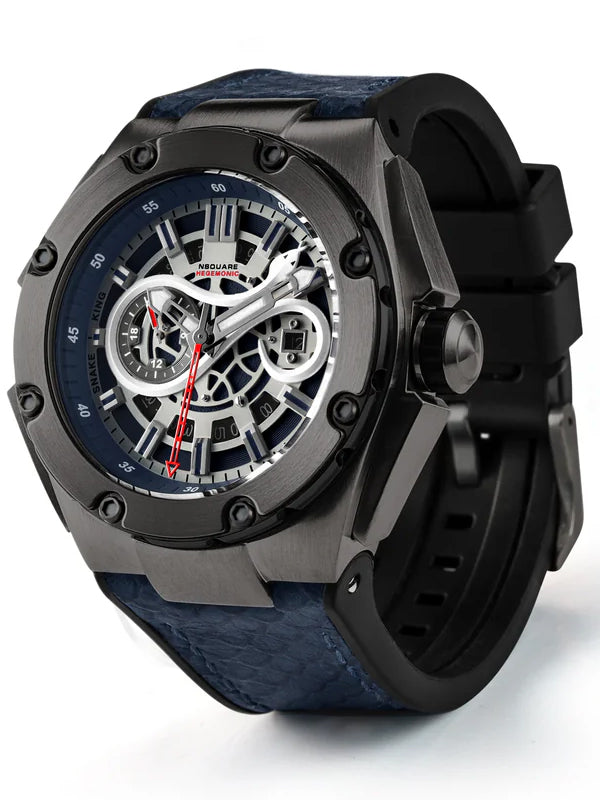 NSquare SnakeKing Automatic Watch N10.19 Gray Metal Blue 3