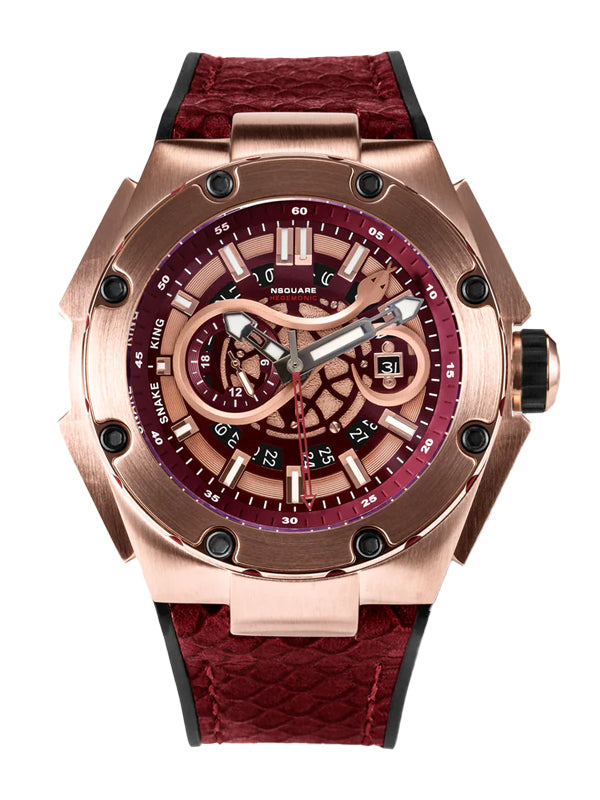 NSquare SnakeKing Automatic Watch N10.1 Night Maroon