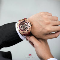 NSquare SnakeKing Automatic Watch N10.1 Night Maroon 4