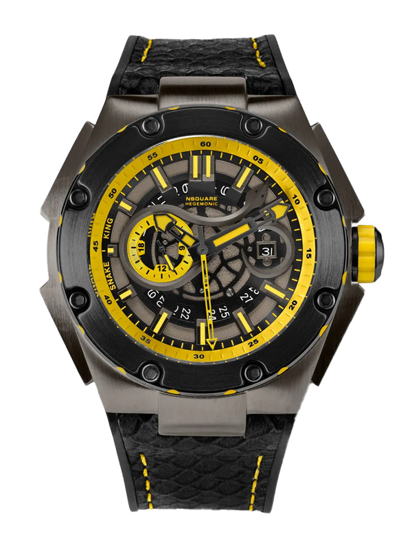 NSquare SnakeKing Automatic Watch N10.3 Gray/Tour Yellow/Black