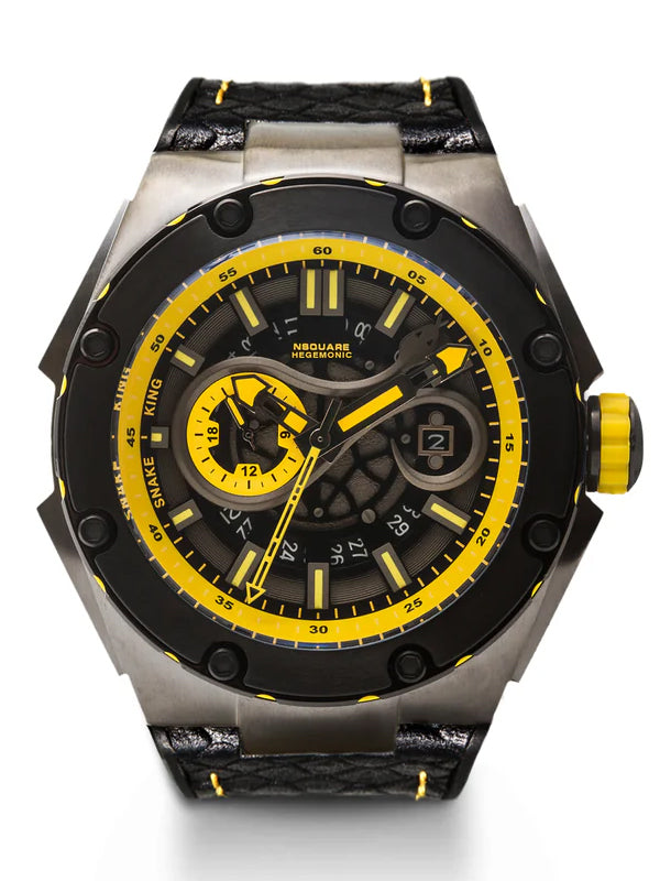 NSquare SnakeKing Automatic Watch N10.3 Gray/Tour Yellow/Black 2