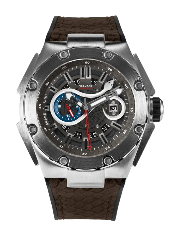 NSquare SnakeKing Automatic Watch N10.7 Chocolate/Steel