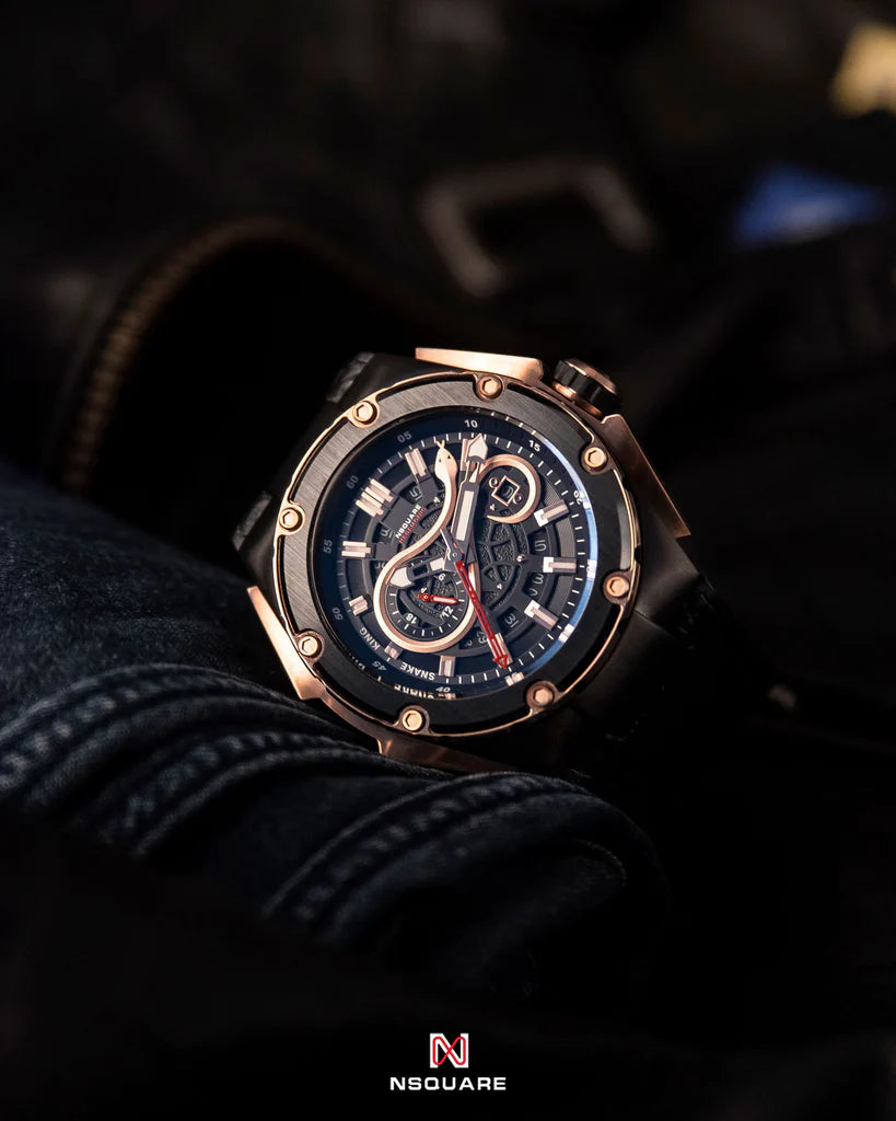 NSquare SnakeKing Automatic Watch N10.8 Devil Gold Ceramic 4