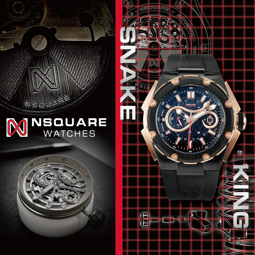 NSquare SnakeKing Automatic Watch N10.8 Devil Gold Ceramic 6