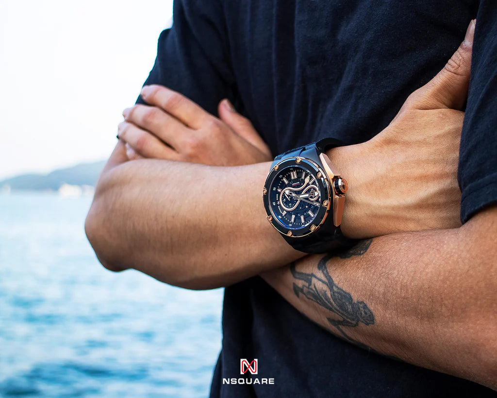 NSquare SnakeKing Automatic Watch N10.8 Devil Gold Ceramic 7